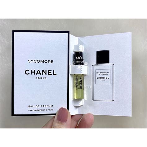 chanel sycomore sample|chanel sycamore notes.